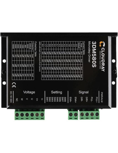 Controlador Motor Paso a Paso 3DM580S 1.0-8.0A 18-50VDC Cloudray