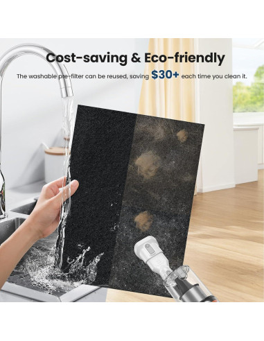 Purificador de Aire LUNINO K2 HEPA para Habitaciones Grandes