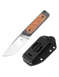 Cuchillo de hoja fija Kizer Smolt 7.44 cm acero 154CM Micarta