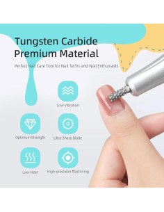 Broca de Taladro Profesional Hytoos 5XC PRO 5.35mm Barril Plano 2