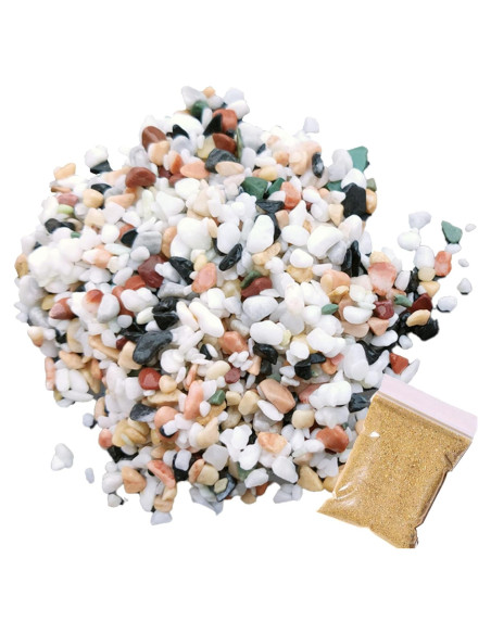 Cayway Piedras Naturales y Arena para Plantas 1.1kg