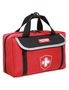 Kit de Primeros Auxilios Kitgo 218 Piezas Compacto Rojo