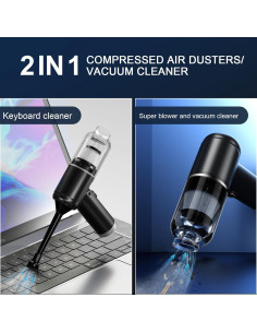 Kit de limpieza teclado SPAOTREM MJ-01 con soplador eléctrico 2