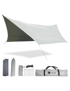 Lona para Camping YCZS 6x4.2m Impermeable y Aislante Térmico