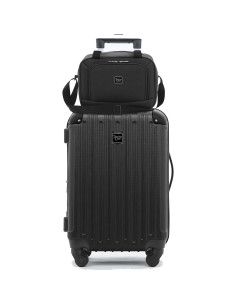 Conjunto de Equipaje Duro Travelers Club Midtown 4 Piezas Negro 2