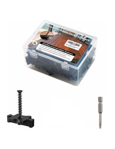 150 Sujetadores Ocultos para Deck Compuesto CUGUORDS - 7.43 m