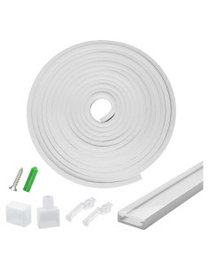 Canal LED de Silicona 5M IP68 para Tira de Luz 10mm LEDLightsWorld