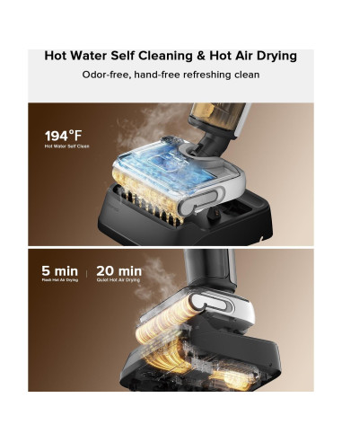 Aspiradora Húmeda y Seca Roborock F25 20000Pa Autolimpieza