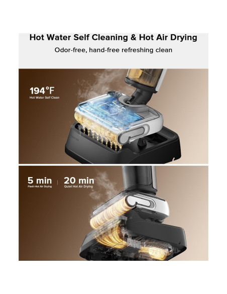 Aspiradora Húmeda y Seca Roborock F25 20000Pa Autolimpieza