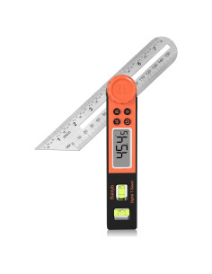 Transportador de Ángulo Digital Rainyb NJDC09 con Pantalla LCD