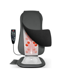 Masajeador de Espalda COMFIER CF-2405 con Calor y 2 Velocidades