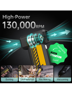 Soplador de Aire Comprimido Eléctrico Royaheta 130000RPM 2