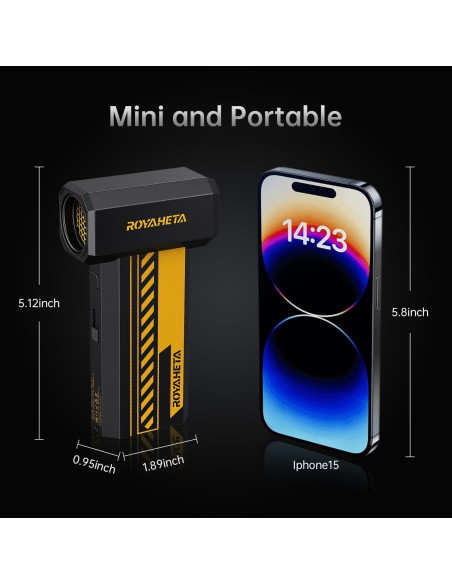 Soplador de Aire Comprimido Eléctrico Royaheta 130000RPM