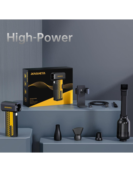 Soplador de Aire Comprimido Eléctrico Royaheta 130000RPM