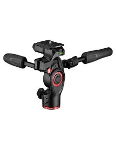 Cabezal de trípode Manfrotto Befree 3 vías Live, 0.88kg, aluminio