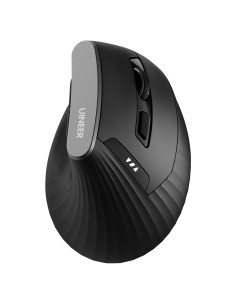 Ratón Vertical Inalámbrico Uineer A06 Ergonómico Negro