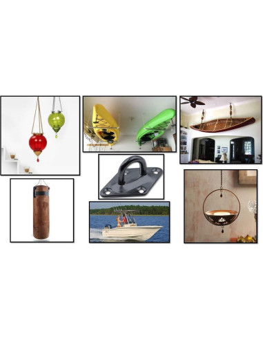 Kits de Placas de Ojo de Diamante Acero Inoxidable y Zinc M6