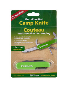 Cuchillo Multi-Herramienta Plegable Coghlan's 5 Funciones 2