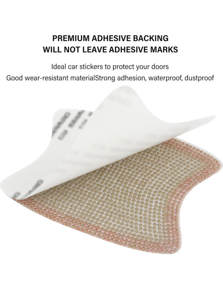 Kit 8 Protectores Manija Puerta Coche Salior Colorido