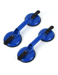 Ventosas de Alta Resistencia FCHO para Vidrio 11.9 cm Azul