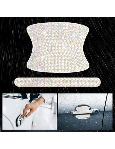 Kit 8 Protectores Manija Puerta Coche Salior Colorido