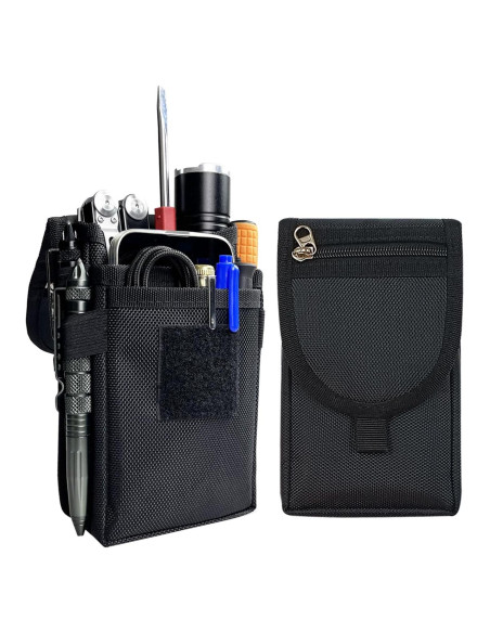 Bolsa de Herramientas de Cintura FAUDRECRO Nylon Resistente