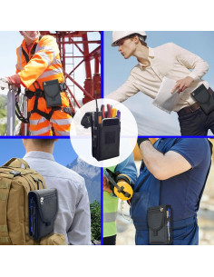 Bolsa de Herramientas de Cintura FAUDRECRO Nylon Resistente 2