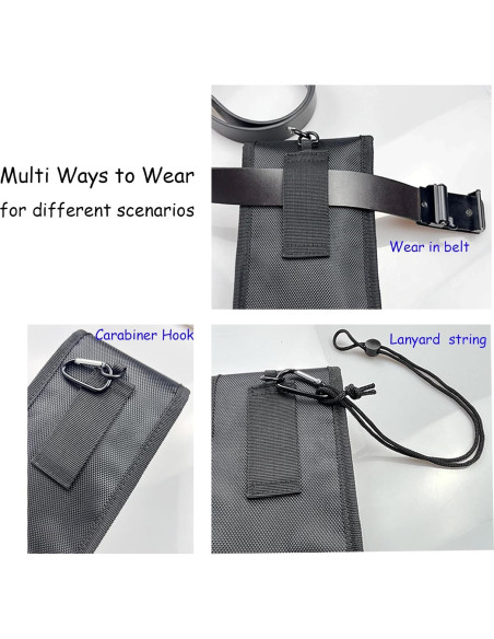 Bolsa de Herramientas de Cintura FAUDRECRO Nylon Resistente