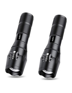 Linterna Táctica AuKvi AKV-E800 3000 Lúmenes Zoomable 5 Modos