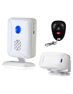 Sensor de Movimiento PIR HoneTeek con Timbre y Control Remoto