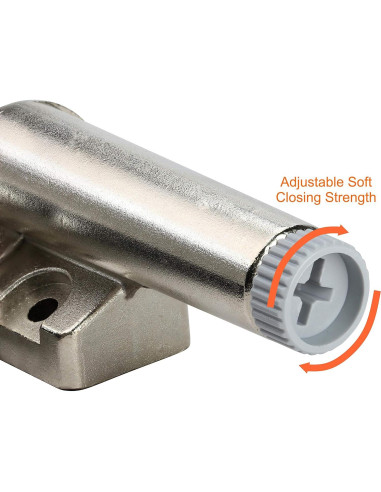 Cierre Suave para Puertas de Gabinete Rok SCD101 Metal Zinc