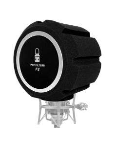 Filtro Pop Profesional para Micrófono Negro 45-60mm