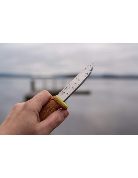 Cuchillo Flotante Morakniv de Acero Inoxidable Verde 97mm Cuchillo Flotante Morakniv de Acero Inoxidable Verde 97mm