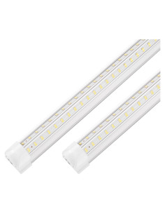 Luces de Taller LED XLNYUUI 4FT 50W 7000LM 2-Pack