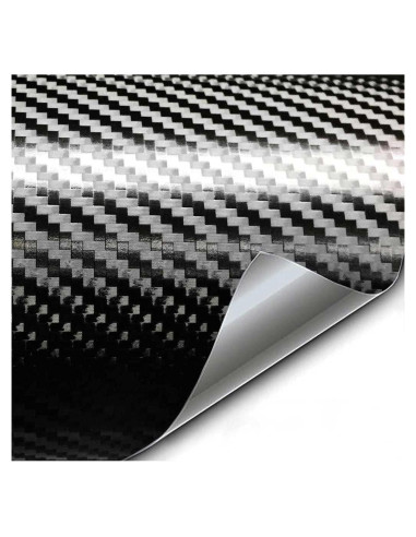 Vinilo Premium VViViD+ 0.15m x 1.52m Carbono Negro