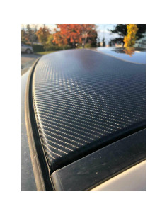 Vinilo Premium VViViD+ 0.15m x 1.52m Carbono Negro 2