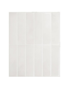 Azulejos Adhesivos Smart Tiles 5 Hojas 29x22.9 cm Gris Blanco