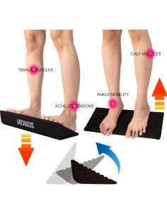 Tablero de Equilibrio ARCHAEUS para Estiramiento de Tobillos 2