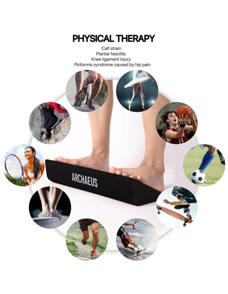 Tablero de Equilibrio ARCHAEUS para Estiramiento de Tobillos