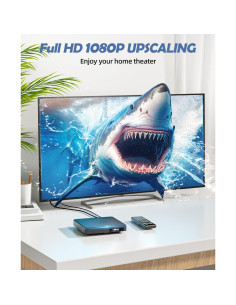 Reproductor de DVD Arafuna Mini HD 1080P Libre de Región 2