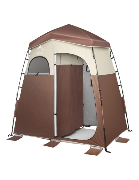 Tienda de Privacidad Pop Up Oileus Doble-Café 2 Habitaciones