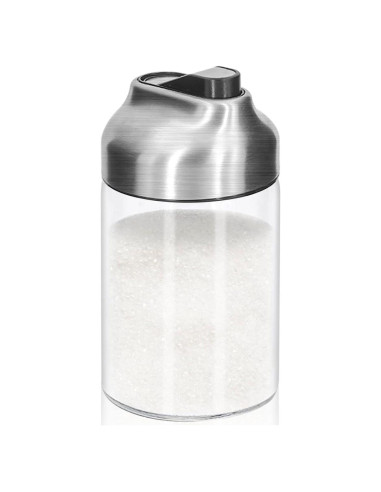 Dispensador de Azúcar de Vidrio Aelga 198 ml con Tapa Automática