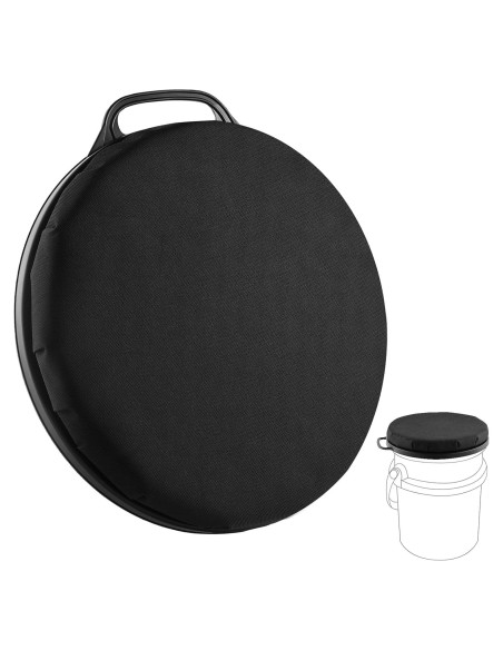 Asiento de Cubo Yeti Ironraw 5 Galones Acolchado 360 Negro