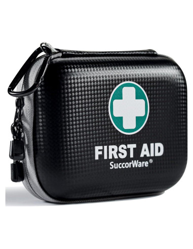 Kit de Primeros Auxilios Mini SuccorWare 150 Piezas Negro