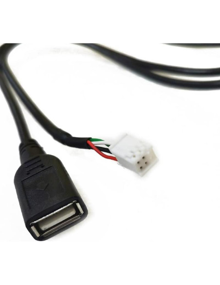 Adaptador de Conector de Arnes 4PIN a 6PIN USB Strpump 2 Puertos