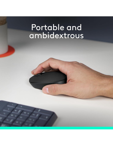 Ratón Inalámbrico Logitech M170 Negro 2.4 GHz Óptico