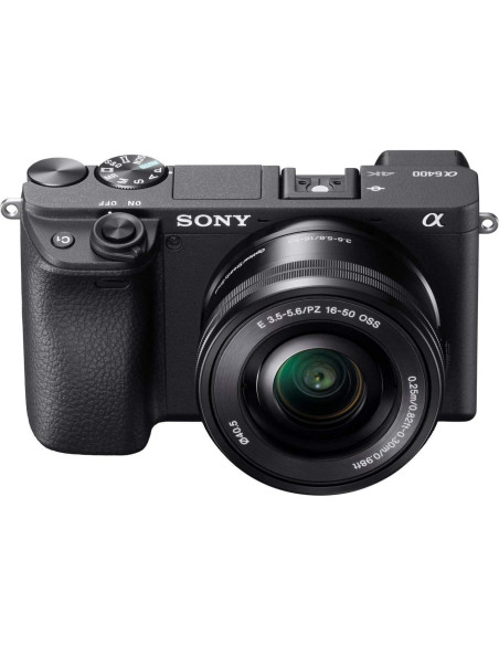 Cámara sin Espejo Sony Alpha a6400 con Lente 16-50mm - Negro