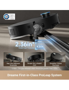 Aspiradora Robot DREAME X50 Ultra con Auto-Vaciado 20,000Pa 2