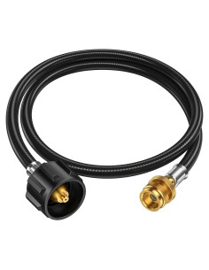 Adaptador de Manguera de Propano Alloxity 4 Pies 20lb a 1lb
