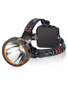 Linterna Frontal Recargable Hunting Friends 448g IP4 Luz Blanca